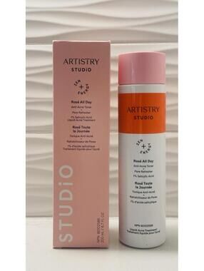 Artistry Studio Rose All Day Anti‑Acne Toner + Pore Refresher 6.7 oz EXP 12/26